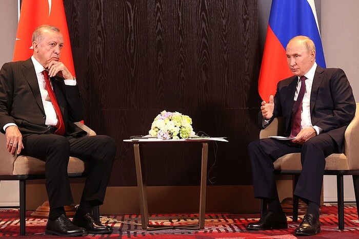 Путін осоромився під час зустрічі з Ердоганом 