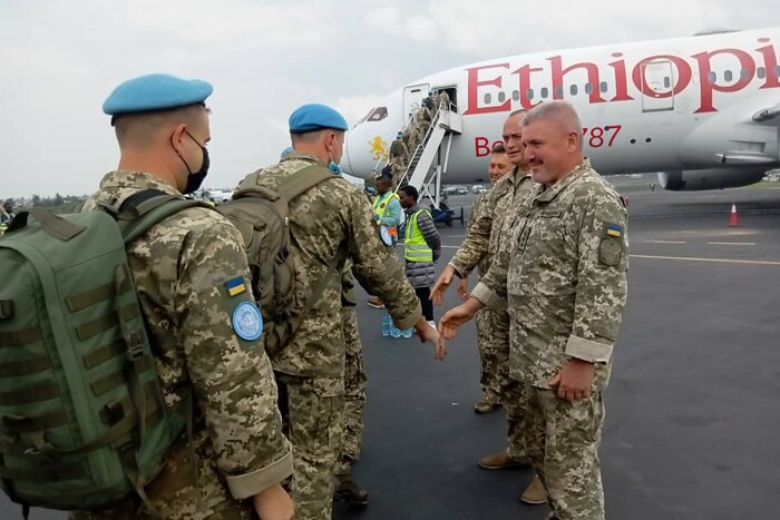 Українські миротворці повернулися із Конго і допомагатимуть ЗСУ