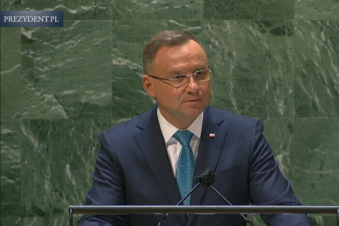 Дуда жестко раскритиковал РФ на Генассамблее ООН (видео)
