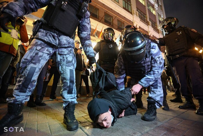 Акції проти мобілізації в Росії: затримали 1026 людей