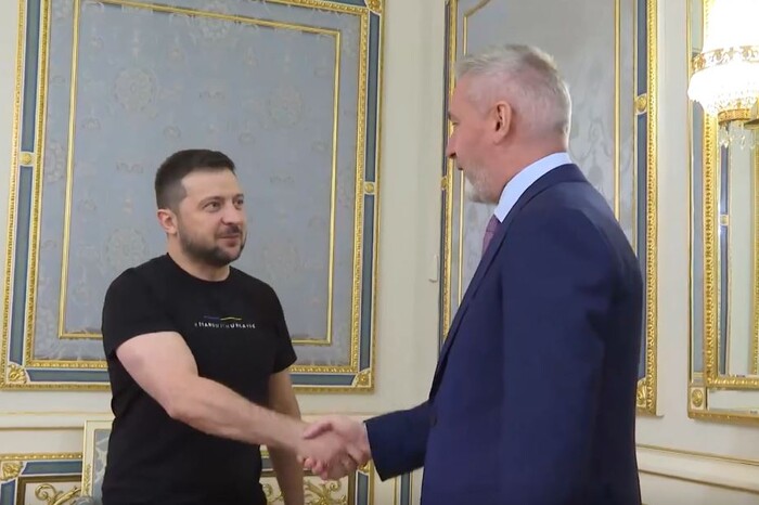 Зеленський провів зустріч з міністром оборони Італії (фото, відео) 