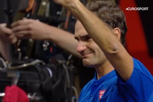 Роджер Федерер плакав після гри