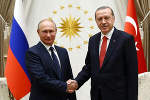Эрдоган и Путин в четверг провели телефонный разговор
