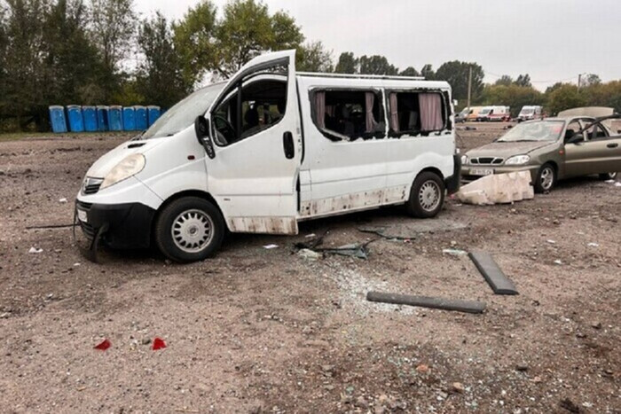 Оккупанты похвастались, что обстреляли колонну авто в Запорожье (фотодоказательства)