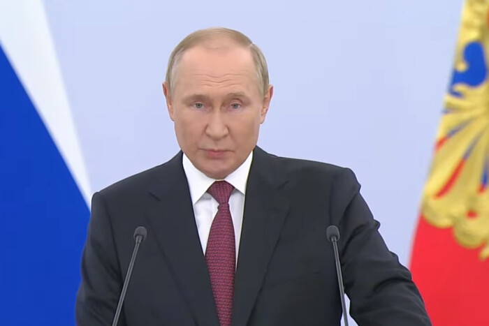 Путін у Кремлі оголосив анексію українських територій (відео)