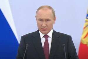 Володимир Путін виступив з промовою у Кремлі