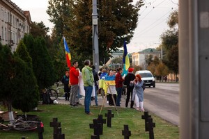 Марианна Панькив освещает антироссийские акции в Молдове