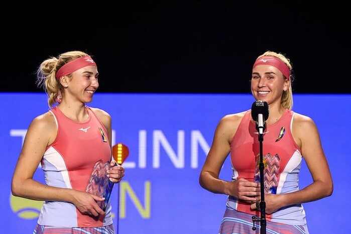 Українські тенісистки Кіченок виграли турнір в Естонії