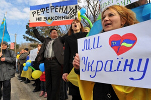 На псевдореферендумах украинцев заставляли «голосовать» под прицелами