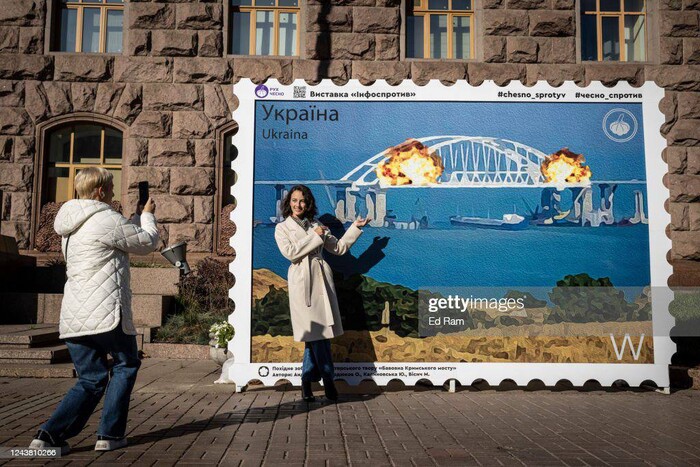 Російська пропагандистка: Київ приготував до вибуху на Кримському мосту фотозону