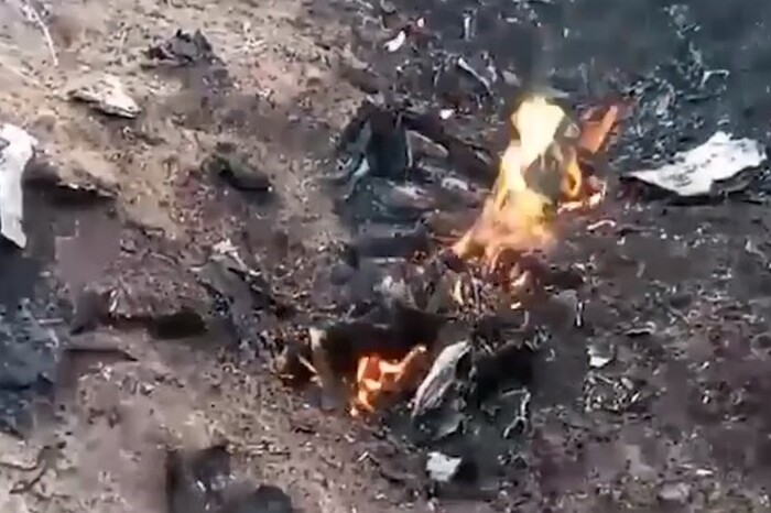 Українські воїни з кулемета збили іранський дрон-камікадзе (відео)