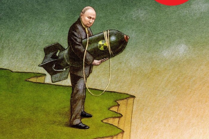 Wprost помістив на обкладинку Путіна з ядерним зашморгом на шиї 