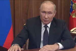 Путін: «Завдано масованого удару високоточним далекобійним озброєнням»