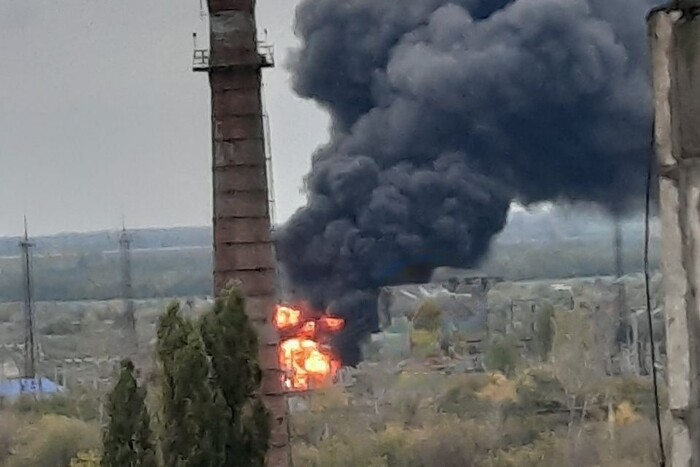 У Бєлгородській області горить підстанція та зникло світло (фото, відео)