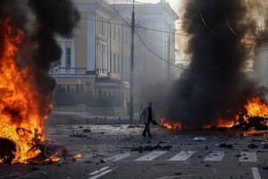 Украинские города были обстреляны десятками ракет