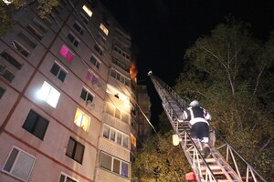 У результаті ворожих ударів сталися пожежі на Харківщині