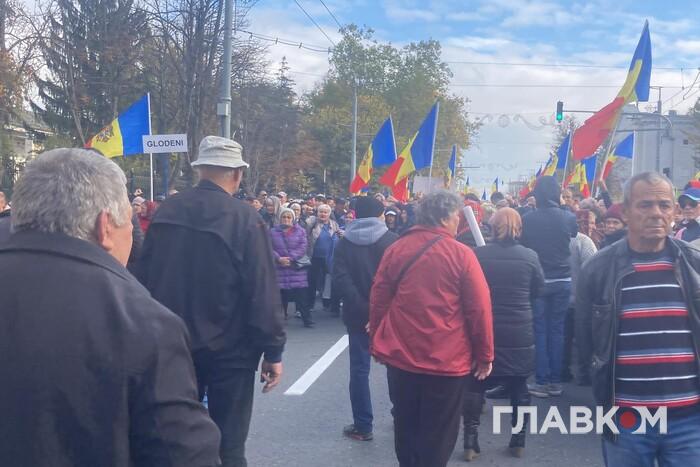 Проросійська партія провела чергову акцію протесу у Кишиневі: репортаж