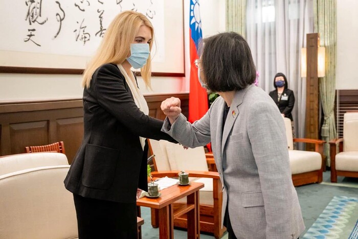 Вперше представниця українського парламенту відвідала Тайвань