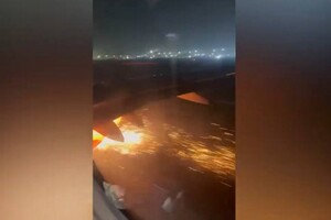 Двигун літака спалахнув буквально за 5-7 секунд до зльоту