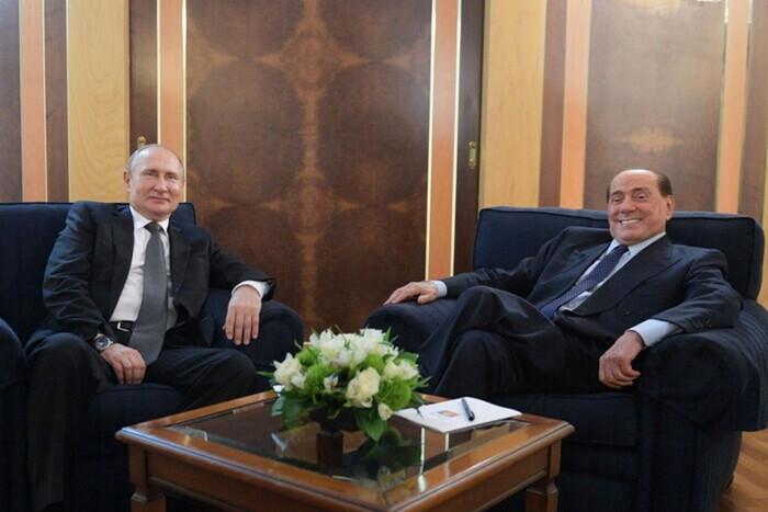 Берлускони назвал Путина «человеком мира» и предлагает Западу подкупить Украину
