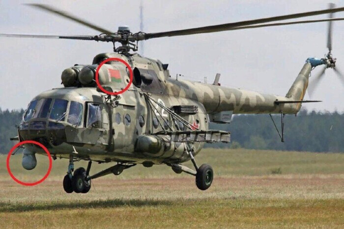 Под Бахмутом ВСУ сбили белорусский вертолет с боевиками «Вагнера» (видео)
