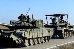 Українські воїни захопили ще один російський танк під Херсоном