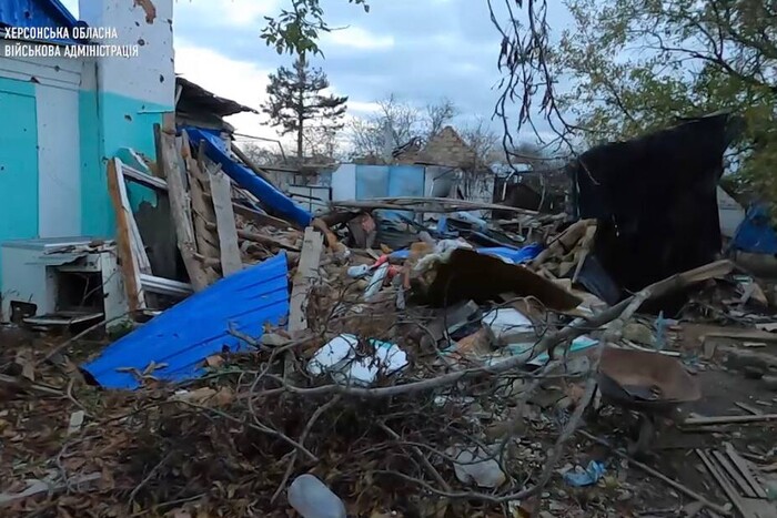 Жодної вцілілої хати: очільник Херсонщини показав деокуповане село (відео)