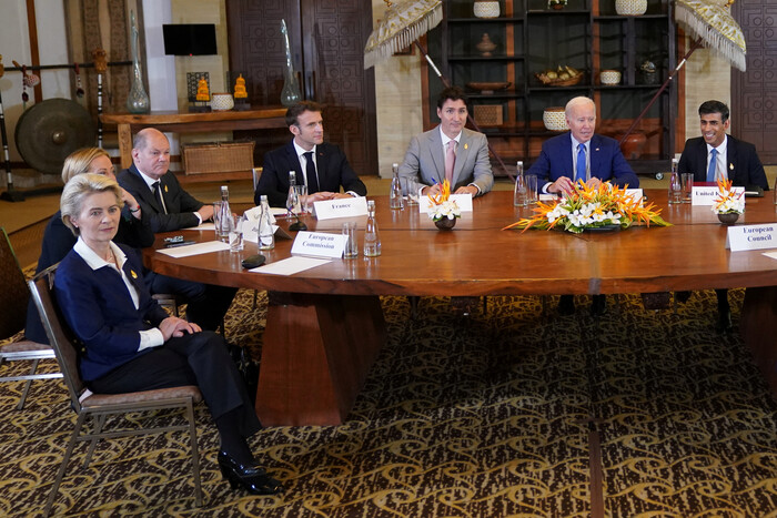 Лідери G7 і ЄС зустрілися на Балі щодо інциденту в Польщі 