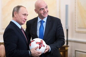 Президент ФІФА закликає до миру сторони конфлікту