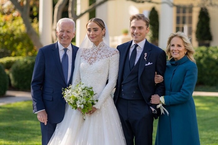 Перше за дев’ять років весілля в Білому домі: Джо Байден видав заміж онуку