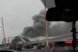 У центрі Москва зайнялася пожежа (фото, відео)