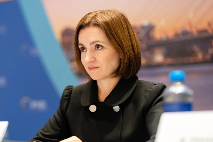 Санду відреагувала на відключення електрики у Молдові після ракетної атаки РФ