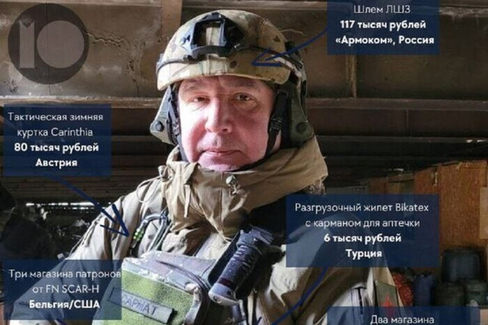Экс-куратор российского военно-промышленного комплекса убивает украинцев в экипировке НАТО
