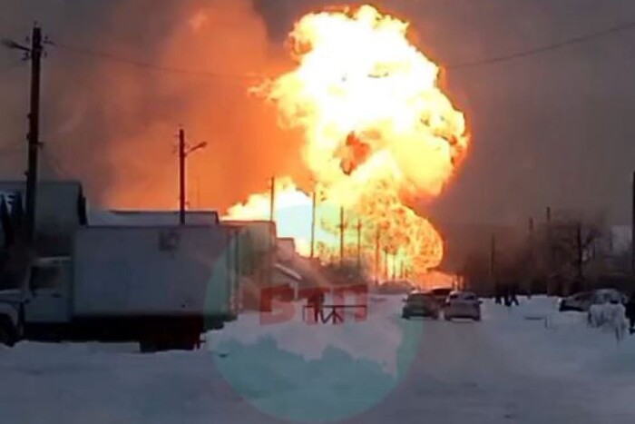 У Росії стався потужний вибух на газопроводі (відео)