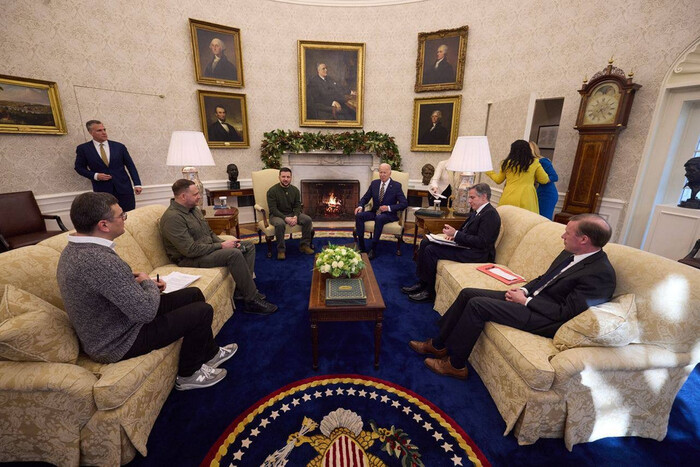 Встреча в Белом доме. Соцсети спорят из-за обуви Кулебы