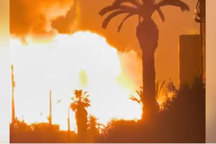 У Марокко сталися потужні вибухи на території газосховища (відео)