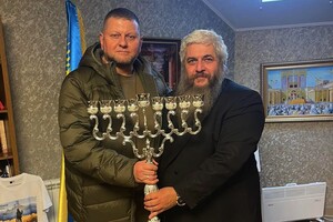 Головний Рабин України зустрівся із Залужним (фото)