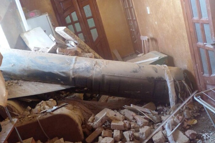 На Франківщині ракета влучила у житловий будинок (фото)