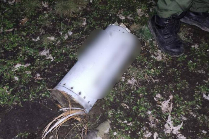 З'явилось фото уламка ворожої ракети, яку збили в Києві