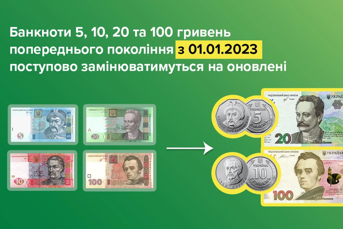 Нацбанк оновлює банкноти: які купюри вилучать із обігу