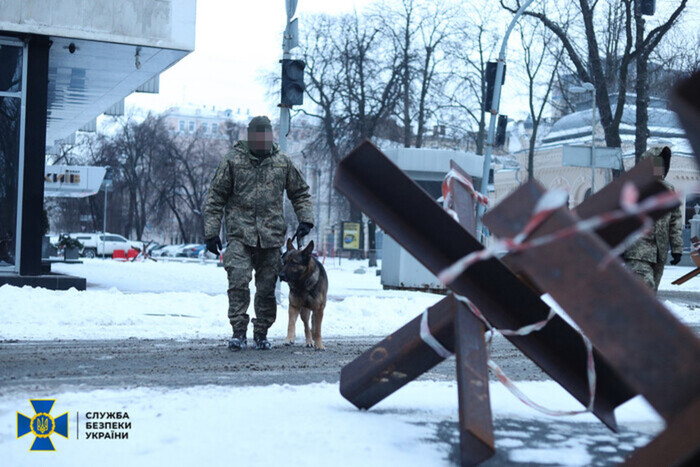СБУ проверяет правительственный квартал Киева и усиливает защиту Зеленского (видео)