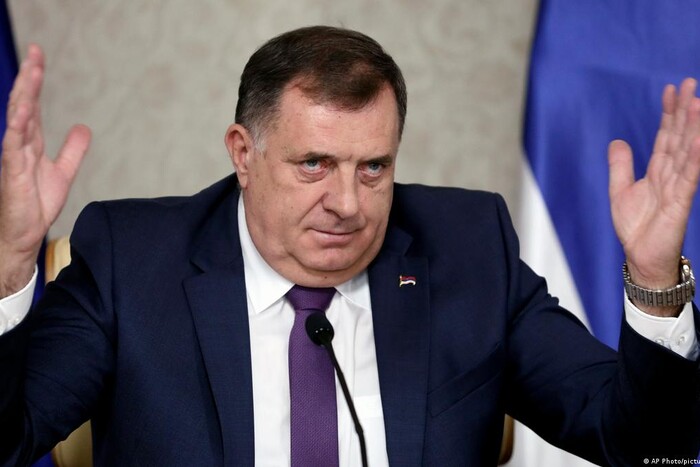 Додік оголосив посла України «небажаним» в Республіці Сербській. МЗС відреагувало