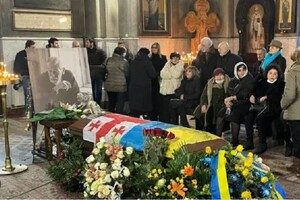 З Кікабідзе попрощалися у Грузії: труну накрили українським прапором (фото)