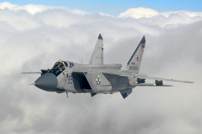 В Беларуси вспыхнул российский истребитель МиГ-31К: детали