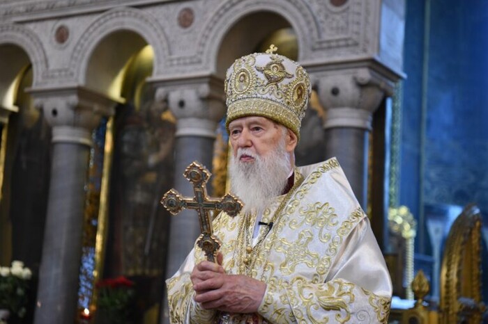 День народження Патріарха Філарета: у Володимирському соборі відслужили літургію