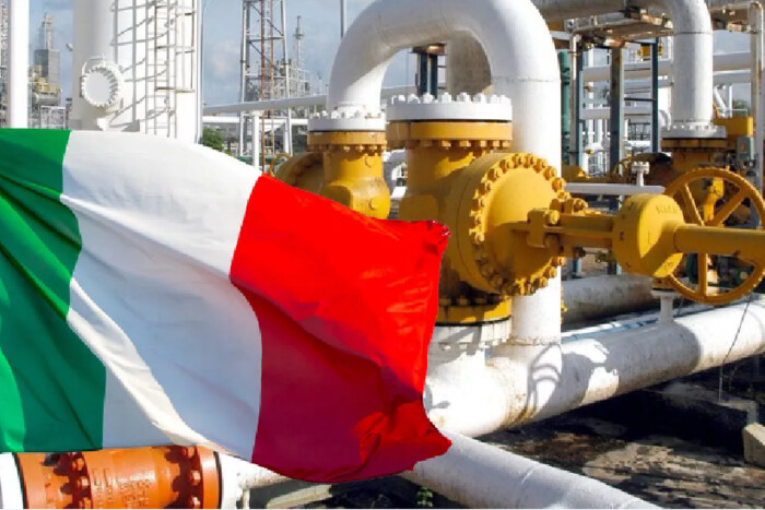 Італія повністю відмовиться від російського газу: названо терміни