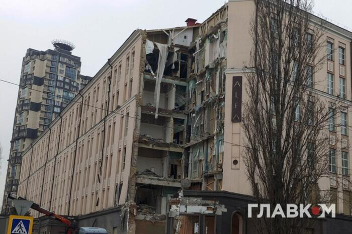 Удар по Киеву. Как выглядит отель Alfavito hotel Kyiv через месяц после атаки (фото)