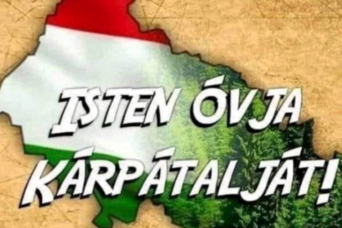 Депутатка Закарпатської облради опублікувала карту регіону з кольорами угорського прапора 