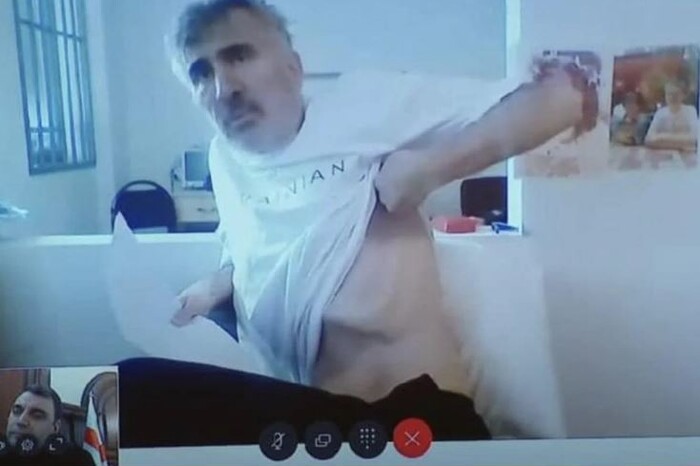 Саакашвілі сильно схуд: шокуючі фото експрезидента Грузії