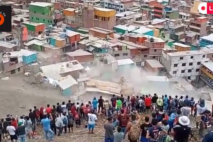 Зсув у Перу поховав під землею десятки людей (відео)